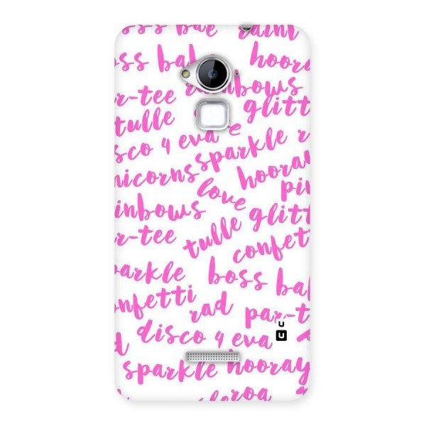 Sparkle Love Back Case for Coolpad Note 3