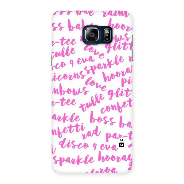 Sparkle Love Back Case for Galaxy Note 5