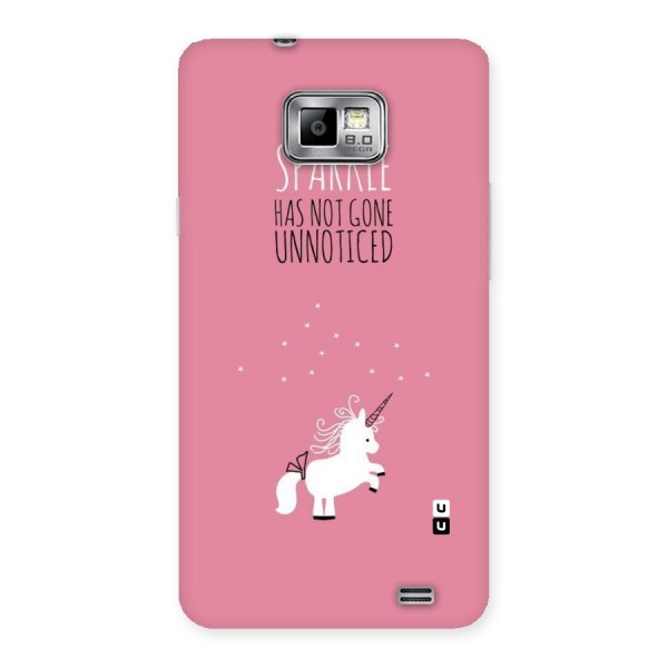 Sparkle Not Unnoticed Back Case for Galaxy S2
