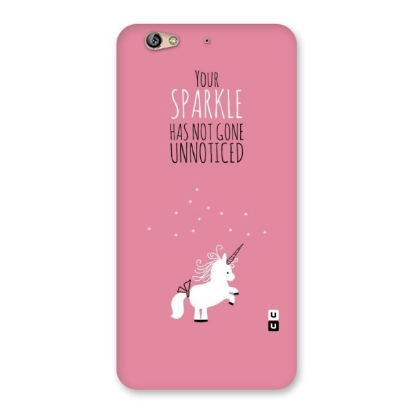 Sparkle Not Unnoticed Back Case for Gionee S6