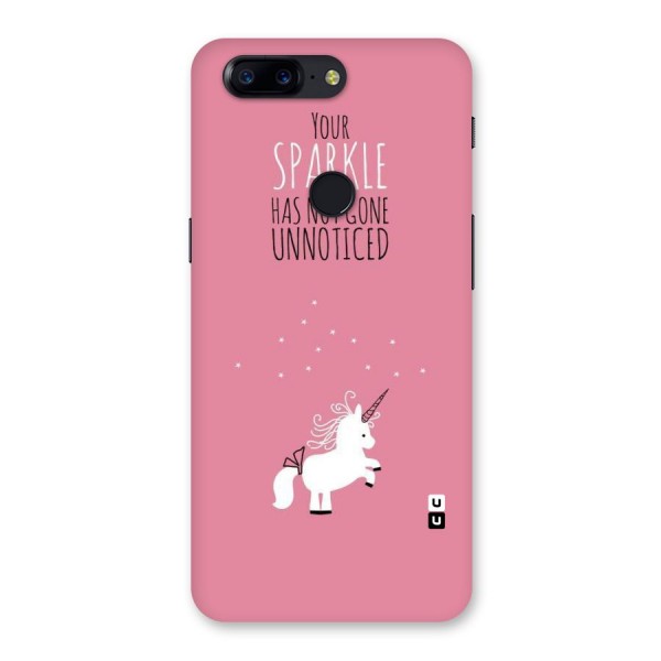 Sparkle Not Unnoticed Back Case for OnePlus 5T