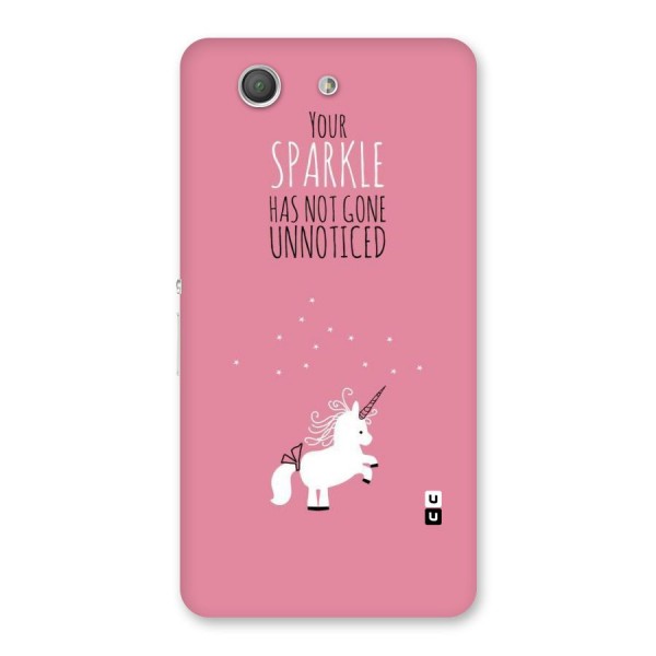 Sparkle Not Unnoticed Back Case for Xperia Z3 Compact