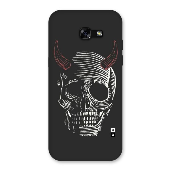 Spooky Face Back Case for Galaxy A5 2017