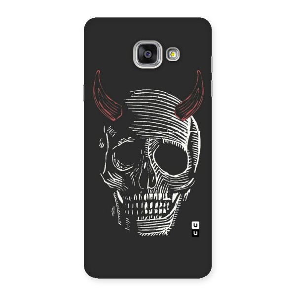 Spooky Face Back Case for Galaxy A7 2016