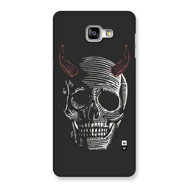 Spooky Face Back Case for Galaxy A9