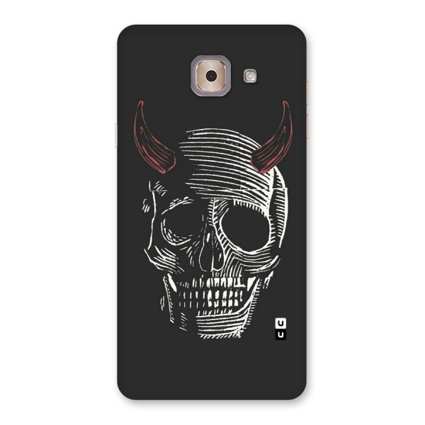 Spooky Face Back Case for Galaxy J7 Max