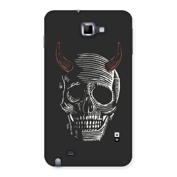 Spooky Face Back Case for Galaxy Note