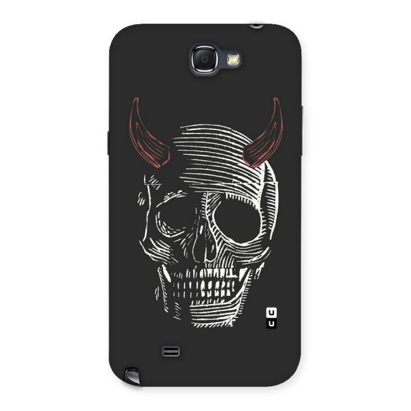 Spooky Face Back Case for Galaxy Note 2