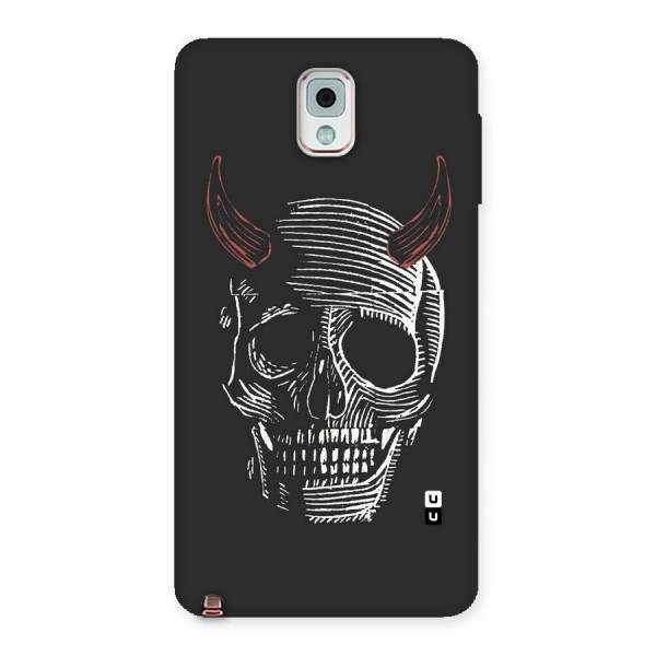 Spooky Face Back Case for Galaxy Note 3
