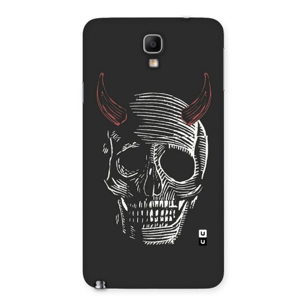 Spooky Face Back Case for Galaxy Note 3 Neo