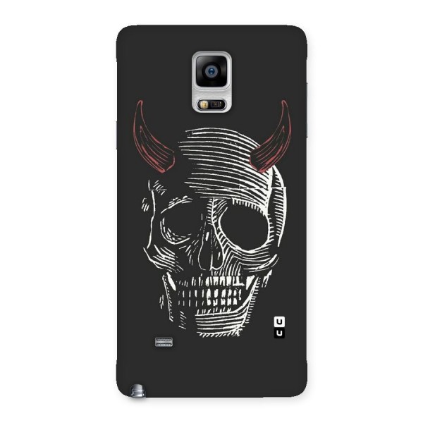 Spooky Face Back Case for Galaxy Note 4