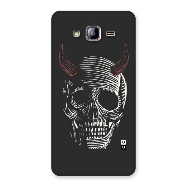 Spooky Face Back Case for Galaxy On5