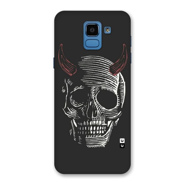 Spooky Face Back Case for Galaxy On6