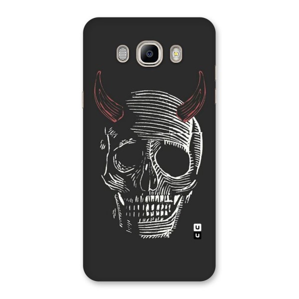 Spooky Face Back Case for Galaxy On8