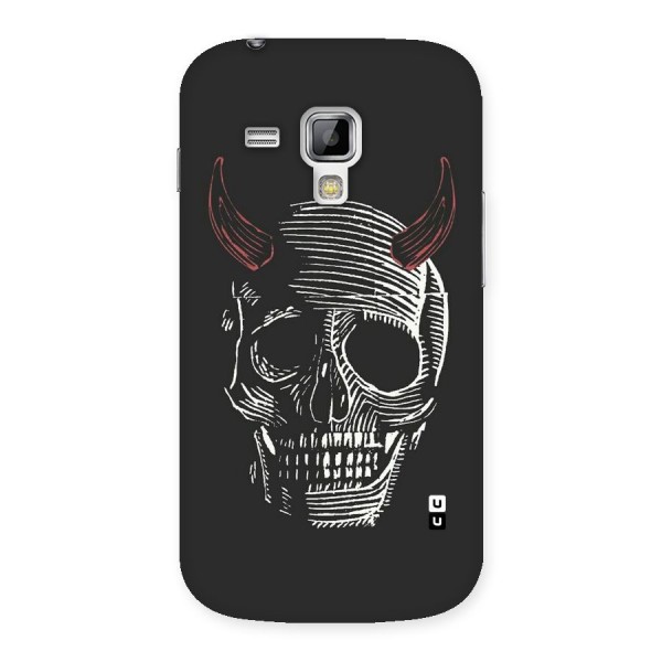 Spooky Face Back Case for Galaxy S Duos