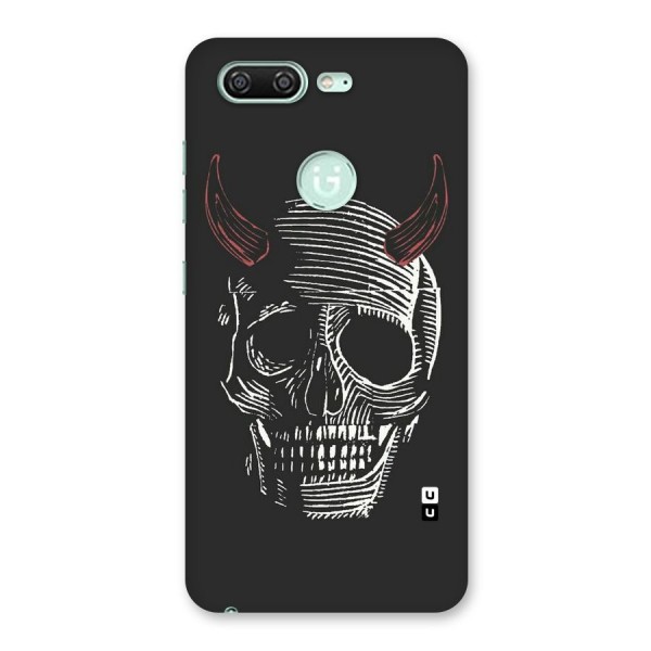 Spooky Face Back Case for Gionee S10