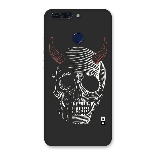 Spooky Face Back Case for Honor 8 Pro