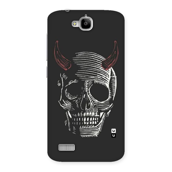 Spooky Face Back Case for Honor Holly