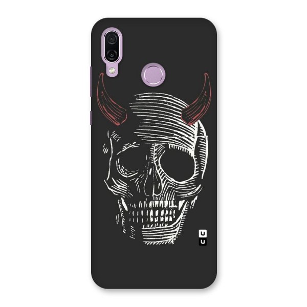 Spooky Face Back Case for Honor Play