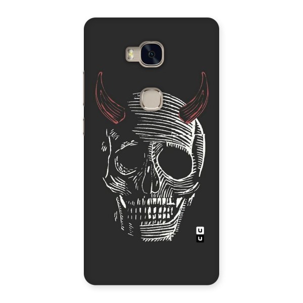 Spooky Face Back Case for Huawei Honor 5X
