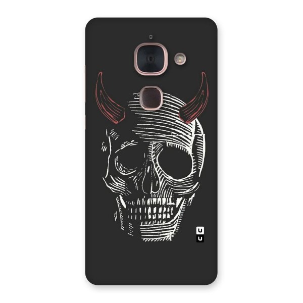 Spooky Face Back Case for Le Max 2