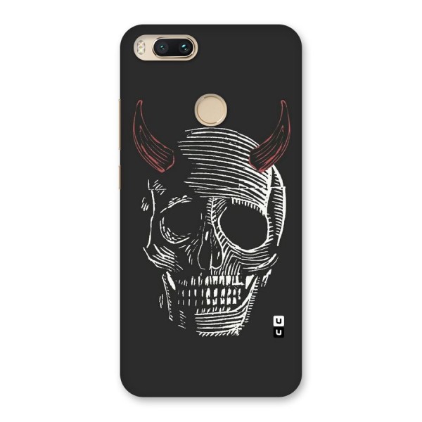 Spooky Face Back Case for Mi A1
