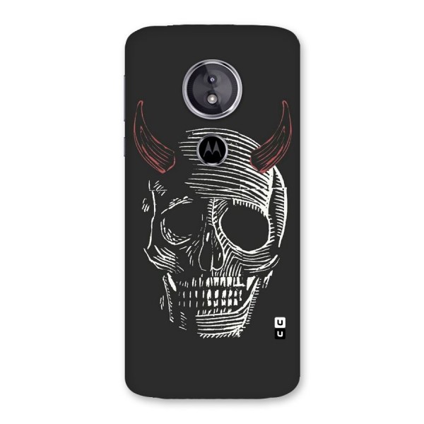 Spooky Face Back Case for Moto E5