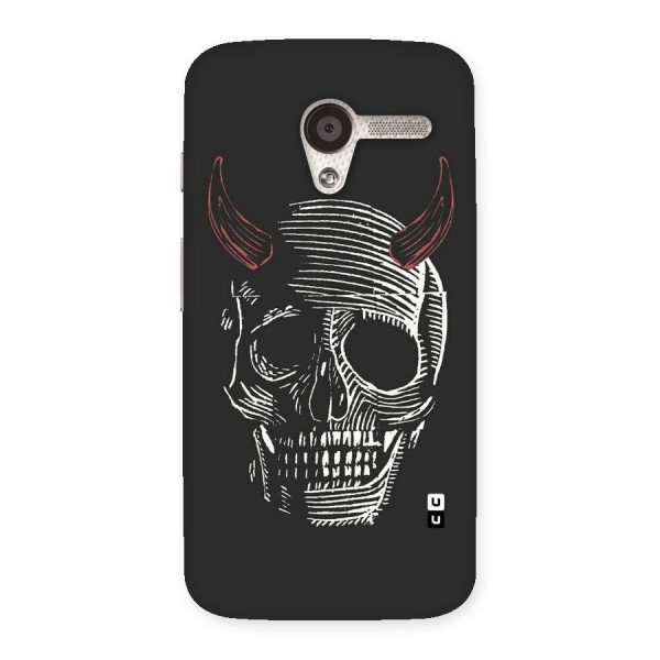 Spooky Face Back Case for Moto X