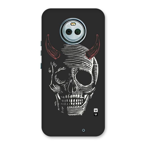 Spooky Face Back Case for Moto X4