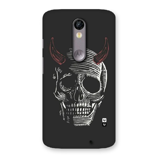 Spooky Face Back Case for Moto X Force