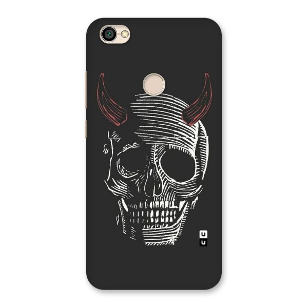 Spooky Face Back Case for Redmi Y1 2017