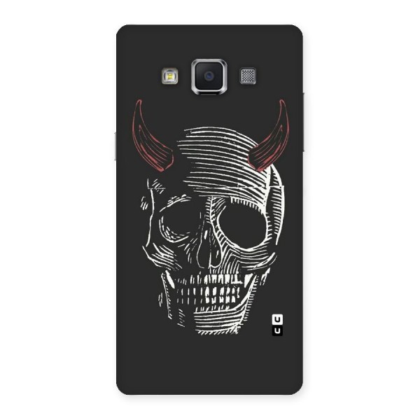 Spooky Face Back Case for Samsung Galaxy A5