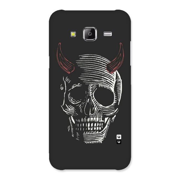 Spooky Face Back Case for Samsung Galaxy J2 Prime