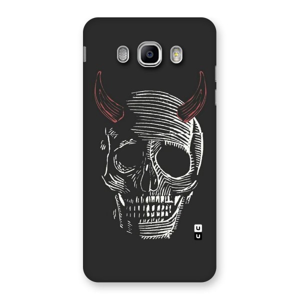 Spooky Face Back Case for Samsung Galaxy J5 2016