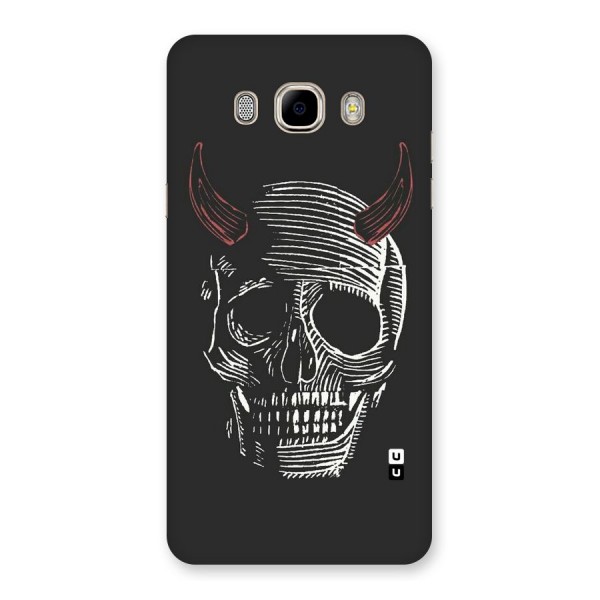 Spooky Face Back Case for Samsung Galaxy J7 2016