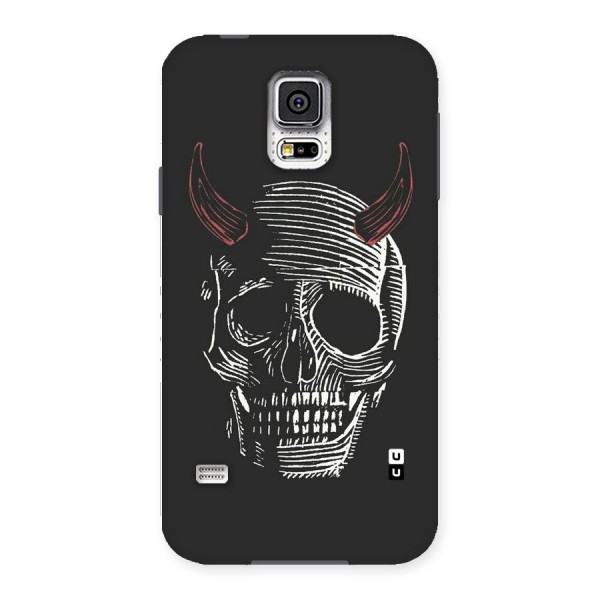 Spooky Face Back Case for Samsung Galaxy S5