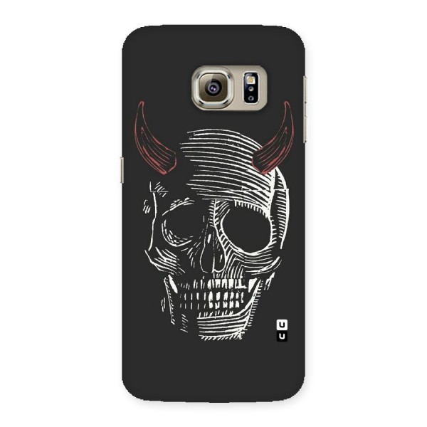 Spooky Face Back Case for Samsung Galaxy S6 Edge