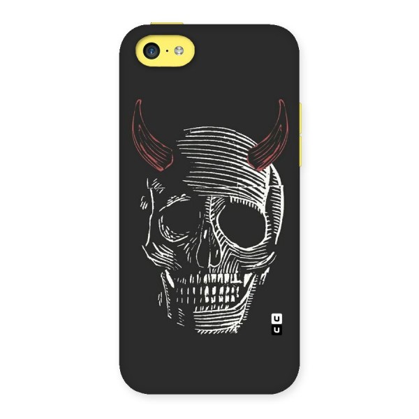 Spooky Face Back Case for iPhone 5C