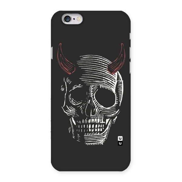 Spooky Face Back Case for iPhone 6 6S
