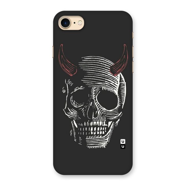 Spooky Face Back Case for iPhone 7