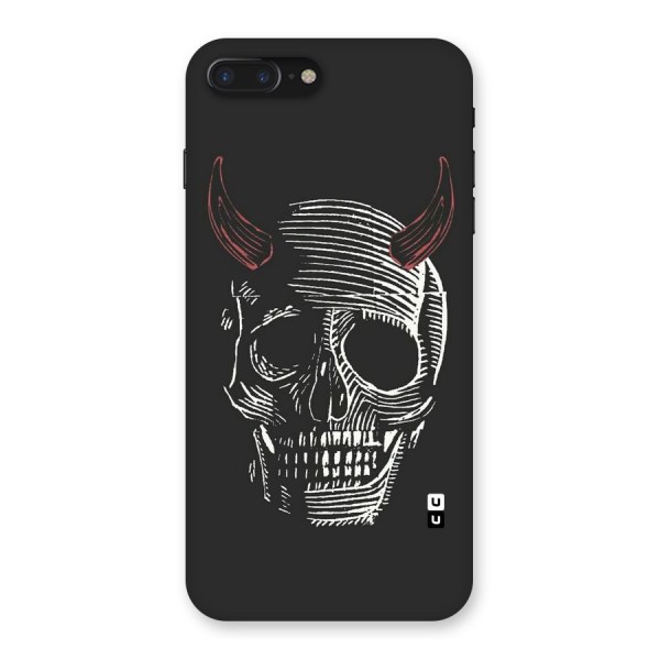 Spooky Face Back Case for iPhone 7 Plus