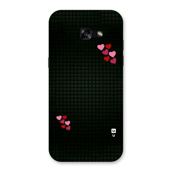 Square and Hearts Back Case for Galaxy A5 2017
