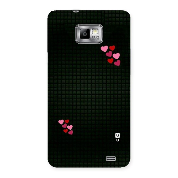 Square and Hearts Back Case for Galaxy S2