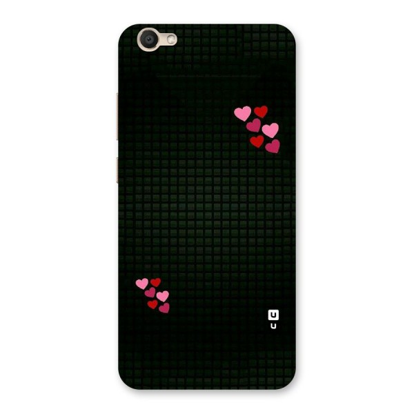 Square and Hearts Back Case for Vivo Y67