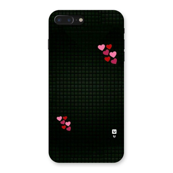 Square and Hearts Back Case for iPhone 7 Plus