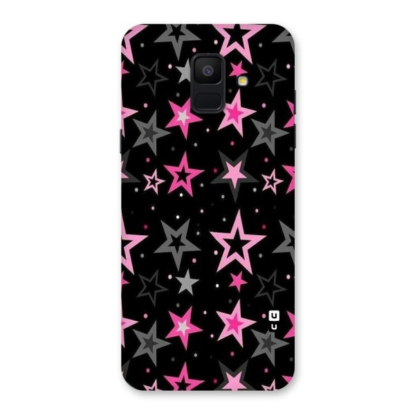Star Outline Back Case for Galaxy A6 (2018)