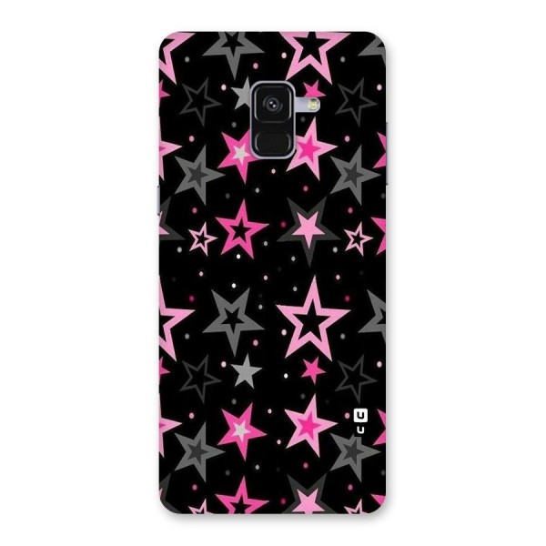 Star Outline Back Case for Galaxy A8 Plus