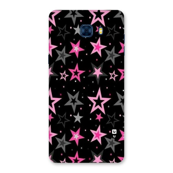 Star Outline Back Case for Galaxy C7 Pro