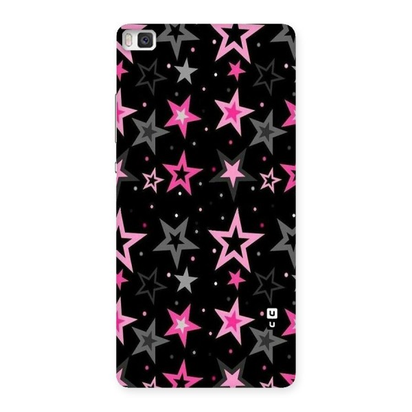 Star Outline Back Case for Huawei P8