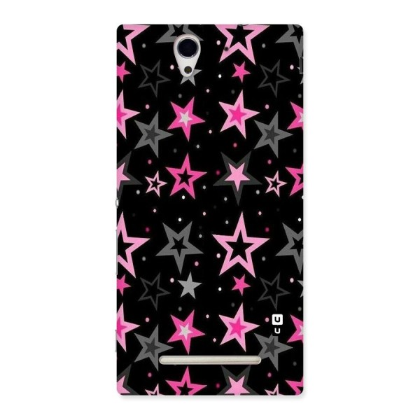 Star Outline Back Case for Sony Xperia C3